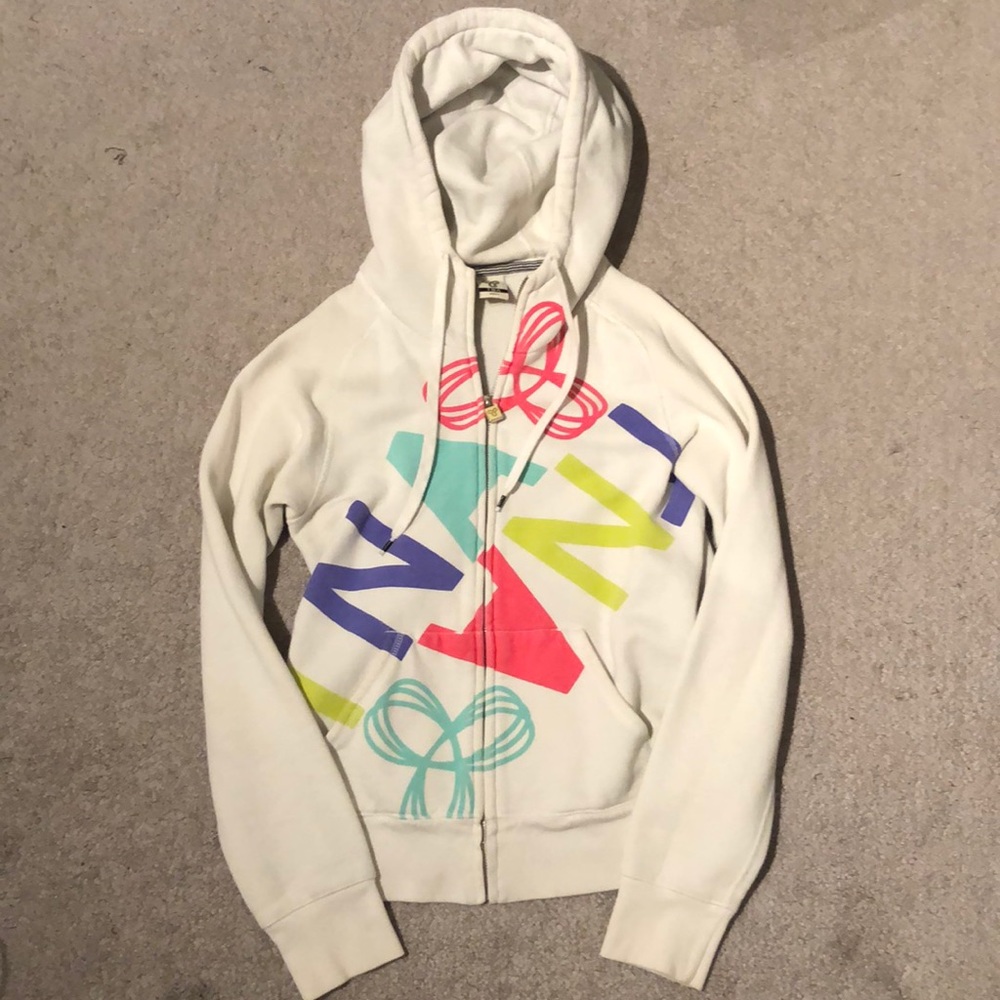 ✨White TNA hoodie